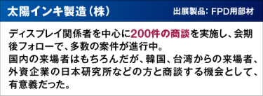 太陽インキ製造（株）